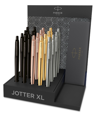 PARKER Stylo à bille JOTTER XL Monochrome, présentoir