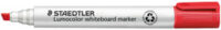 STAEDTLER Marqueur pour tableau blanc 351B Lumocolor, rouge