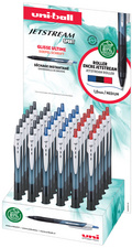 uni-ball Stylo roller gel JETSTREAM Sport, présentoir de 36