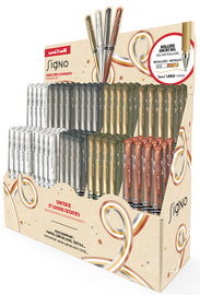 uni-ball Stylo encre gel SIGNO broad, présentoir de 120