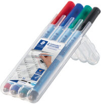 STAEDTLER Marqueur correctable 305M Lumocolor, étui de 4