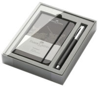 FABER-CASTELL Set d'écriture Ambition résine, noir