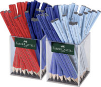 FABER-CASTELL Crayon de papier Jumbo GRIP, 2 pots