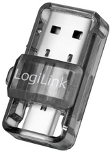 LogiLink Adaptateur USB 3.2 - Bluetooth 5.0, transparent