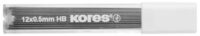Kores Mine pour porte-mines "M Grafitos", 0,5 mm, HB