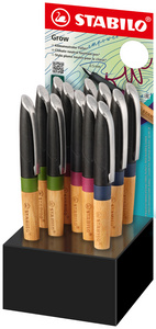 STABILO Stylo plume Grow, présentoir de 12