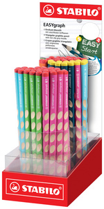 STABILO Crayon d'apprentissage EASYgraph, présentoir de 60