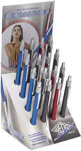 WEDO Druckkugelschreiber Concento, 16er Display