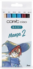 COPIC Kit de marqueurs ciao 5+1, Manga 2