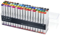 COPIC Marqueur pointe pinceau sketch, Set A de 72