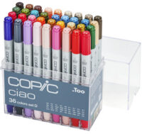 COPIC Hobbymarker ciao, set D de 36