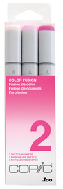 COPIC Marqueur sketch, kit de 3 "Color Fusion 2