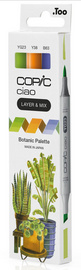 COPIC Marqueur ciao, set de 3 "Botanic Palette