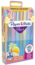 Paper:Mate Stylo feutre Flair TROPICAL VACATION, étui de 16