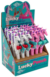 WEDO Stylo bille licorne "Lucky Punch", présentoir de 24