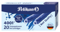 Pelikan Cartouche d'encre 4001 TP/20, bleu royal