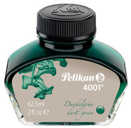 Pelikan Encre 4001 dans un flacon en verre, vert foncé