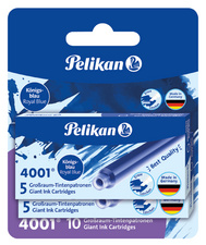 Pelikan Cartouche d'encre longues 4001 GTP/5, bleu
