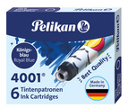 Pelikan Cartouches d'encre TP/F/6, bleu royal
