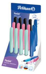 Pelikan Twist Stylo roller, présentoir