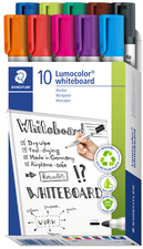 STAEDTLER Lumocolor Marqueur pour tableau blanc 351B, par 10
