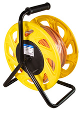 LogiLink Enrouleur de câble réseau, cat. 6A avec câble cat.7