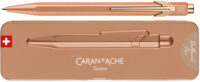 CARAN D'ACHE Stylo à bille 849 Brut Rosé, or rose