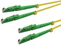 LogiLink Câble patch à fibre optique, 2x LSH-Duplex, OS2,