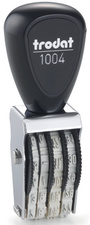 trodat Tampon dateur 1004, taille d'empreinte: 3 x 12 mm