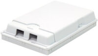 LogiLink Boîtier de raccordement FTTH, double, blanc