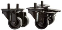 LogiLink Kit de roulettes pour baies 19", capacité de charge