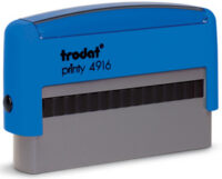 trodat Marqueur de texte Printy 4916, boîtier bleu