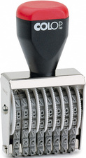 COLOP Tampon numéroteur 03008, 8 positions