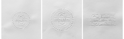 trodat Pince à gaufrer "IDEAL", noir, 50 mm – Image 3