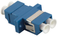 LogiLink Coupleur fibre optique, 2x LC-Duplex, bleu