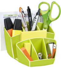 CEP Multipot à crayons GLOSS, 8 compartiments, vert anis