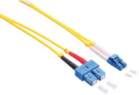 LogiLink Câble patch fibre optique, LC-Duplex-SC-Duplex, 10m