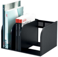 DURABLE Porte-revues OPTIMO eco, 3 compartiments, anthracite