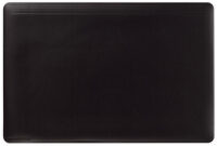 DURABLE Sous-main Premium, avec textile non tissé, noir