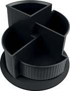 helit Pot à crayons multifonction "the hub line", noir