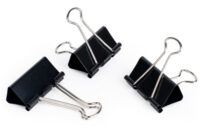 pavo Pince double clip, (L)41 mm, écartement 20 mm, noir
