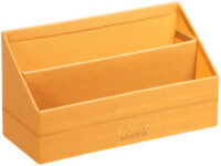 RHODIA Porte-courrier, en simili cuir, orange