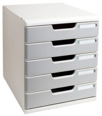 EXACOMPTA Module de classement MODULO A4, 3 tiroirs, gris