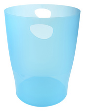 EXACOMPTA Corbeille à papier ECOBIN, 15 litres, turquoise
