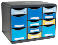 EXACOMPTA Module de classement STORE-BOX MULTI Bee Blue