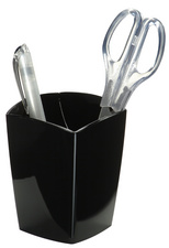 CEP Pot à crayon CepPro GreenSpirit, 2 compartiments, noir