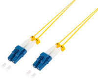 LogiLink Câble patch fibre optique, 2x LC-Duplex, OS2, 10 m