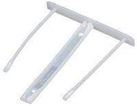 Fellowes Clip de fixation pour archives Bankers Box, Blanche