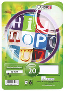 LANDRÉ Feuillets mobiles "pro terra", A5, uni