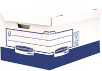 Fellowes Caisse à archives avec couvercle rabattable Maxi